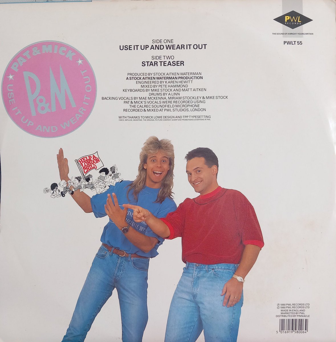 StevieHarryman's tweet photo. 1990. Use It Up And Wear It Out 12" #patandmick #patsharp #mickbrown #pwl #saw #90s #vinyl #vinylcollection https://t.co/NsRQ7ivx7B