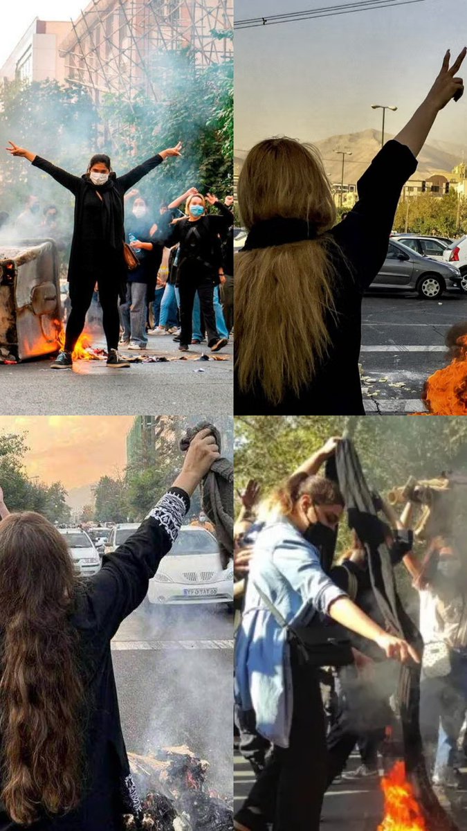 ZaneBiParva's tweet photo. Comme quoi, nous, les Iraniens, avons une longueur d’avance sur l’Occident.

Vive les courageuses femmes iraniennes🦁🌞 

Rien à voir avec les pseudo-féministes occidentales : un coup en coupant une mèche fourchue, un coup voilées, toujours depuis le canapé.

À bon entendeur https://t.co/w2sFKoPeEa