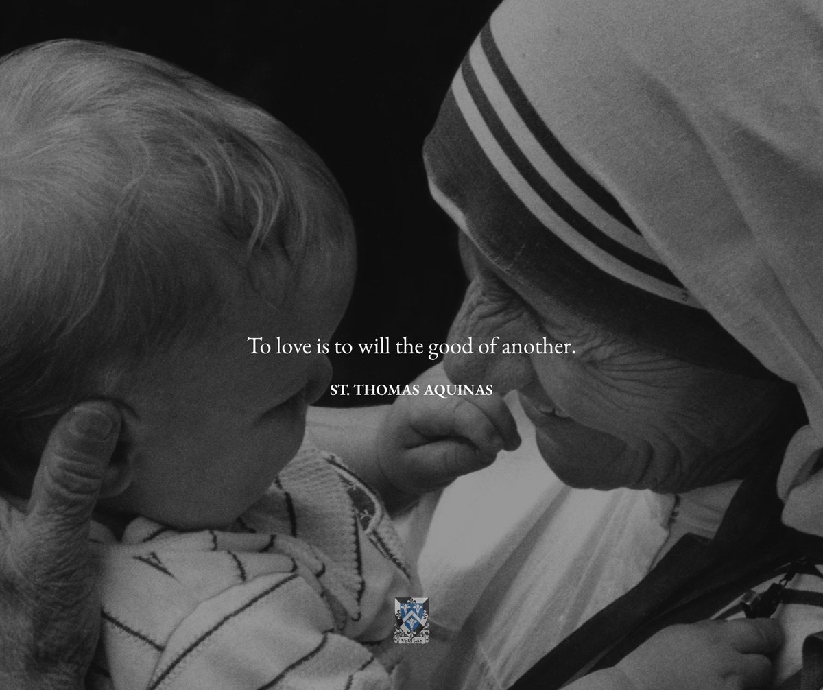 dominicanfriars's tweet photo. Today the Church celebrates the Memorial of St. Teresa of Calcutta! What follows is an excerpt from the last letter of Mother Teresa to the Missionary of Charity sisters.

My dearest Children,

This brings you Mother’s love, prayer and blessing that each one of you may be only all for Jesus through Mary. I know that Mother says often – “Be only all for Jesus through Mary” – but that is because that is all Mother wants for you, all Mother wants from you.

If in your heart you are only all for Jesus through Mary, and if you do everything only all for Jesus through Mary, you will be a true Missionary of Charity. Thank you for all the loving wishes you sent for the Society Feast.

We have much to thank God for, especially that He has given us Our Lady’s spirit to be the spirit of our Society. Loving Trust and Total Surrender made Our Lady say “Yes” to the message of the angel, and Cheerfulness made her to run in haste to serve her cousin Elizabeth. That is so much our life – saying “Yes” to Jesus and running in haste to serve Him in the poorest of the poor.

Last year was the Golden Jubilee of Inspiration Day, and I hope that the whole year has been one of thanksgiving. We will never come to the end of the gift that came to Mother for the Society on that day, and so we must never stop thanking for it.

Let our gratitude be our strong resolution to quench the Thirst of Jesus by lives of real charity – love for Jesus in prayer, love for Jesus in our Sisters, love for Jesus in the poorest of the poor – nothing else.
—St. Teresa of Calcutta

Mother Teresa, pray for us!