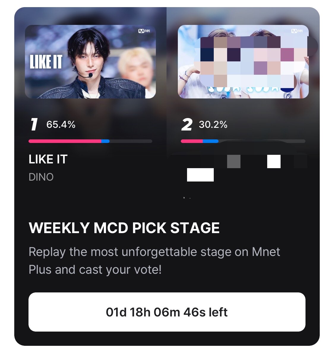 haocattos's tweet photo. CARATS 📣

Please don’t forget to vote for Dino on all of these apps! Let’s win these for him.

STAGE M PICK - MUNIVERSE
🗓️: until 09.10, 12:00 PM KST
🗳️: 10 votes per account per day
🗳️: 10 free lumy (silver) = 1 vote
🎯: TOP 1
🔗: https://t.co/7AQIjb6Z7B…
🏆: Stage Mpick trophy 
📌: No collection needed (Just do the attendance!)

WEEKLY MCD PICK STAGE - MNET+ APP
🗓️:  until 09.07, 11:59 AM KST
🗳️: Vote 5 times per account/day and watch the performance video 
🔗: https://t.co/9OGnUSSjuV
🎥: https://t.co/Kz3DWfuTjG
🏆: MCD Exclusive Behind the Scenes Video + Nomination for Monthly MCD Pick Stage

MUSIC BANK FAN'S STAGE PICK - FANCAST
🗓️: until 09.10, 5:00 PM KST
🎯: Top 1
🗳️: Unlimited voting | 1 vote = 50💙 or 50💛
🏆: Fans’ Stage Pick Trophy
🔗: https://t.co/CRSUXG8god%…

#피철인 #Picheolin #DINO #디노 #吉BOARD
#SEVENTEEN #세븐틴 @pledis_17