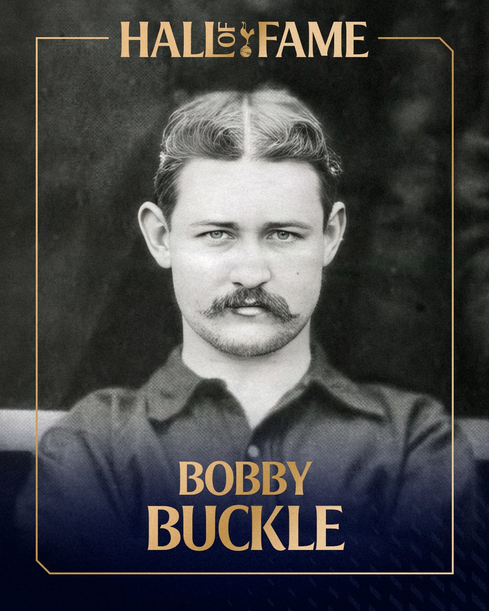 SpursOfficial's tweet photo. On the 144th anniversary of the Club's formation, we start at the very beginning for the first new inductee into our re-launched Hall of Fame - Tottenham Hotspur's Founder, Bobby Buckle 🤍

🔗 https://t.co/imWSJtV53x https://t.co/ONmkAalhqH