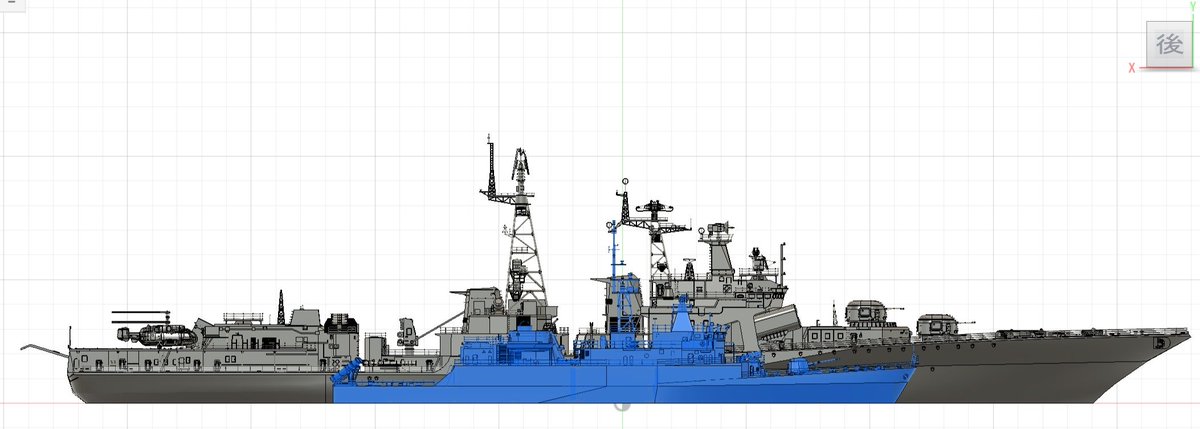 AKATSUKI565656's tweet photo. いしかり型護衛艦とウダロイ級大型対潜艦ってほぼ同期なんですよ
ホントに縮尺同じか疑いたくなります😇

満載排水量で5倍以上差があるからしょうがないですな(( https://t.co/7NJC922fFf