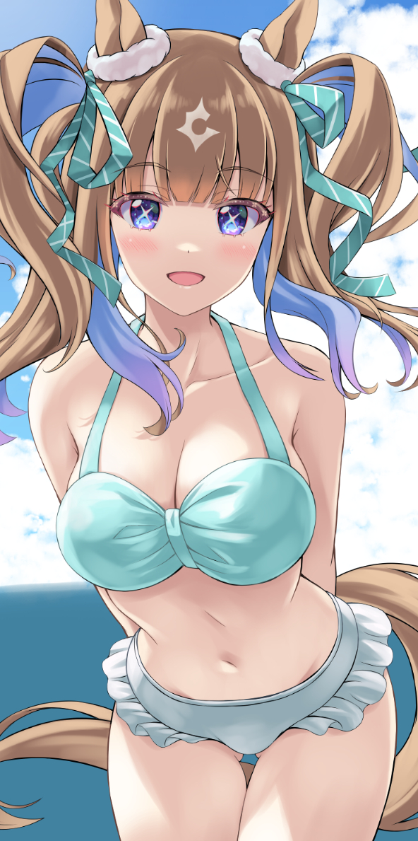 nanohafate's tweet photo. 水着アイちゃんwip https://t.co/q6qZ6LwZFU