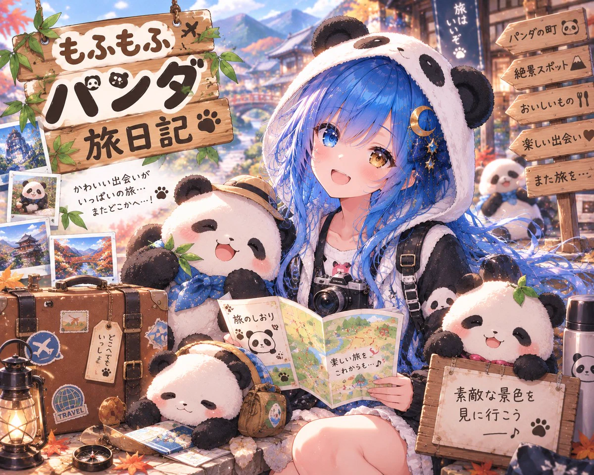 【HAPPYちび姫ランドさま】可愛い可愛い【パンダちゃん♡】 𓂃𓈒𓏸雲猫 ☁️·̩͙ 凪咲🐾💫🌕超かぐや姫好き🎑🌟𝕶 on X: 