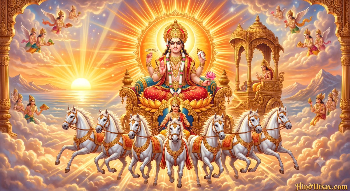 hindutsav's tweet photo. ☀️ ॐ सूर्याय नमः 🙏

भगवान सूर्य देव केवल प्रकाश और ऊर्जा के देवता ही नहीं, बल्कि जीवन, स्वास्थ्य, शक्ति और सकारात्मकता के प्रतीक हैं। 🌅✨

🌞 सूर्य देव की कृपा से आपके जीवन में सदैव प्रकाश, स्वास्थ्य और सुख बना ���हे।

ॐ आदित्याय नमः।
जय सूर्य देव! 🚩☀️

#SuryaDev #SuryaDevJi https://t.co/RMixZlhw9t