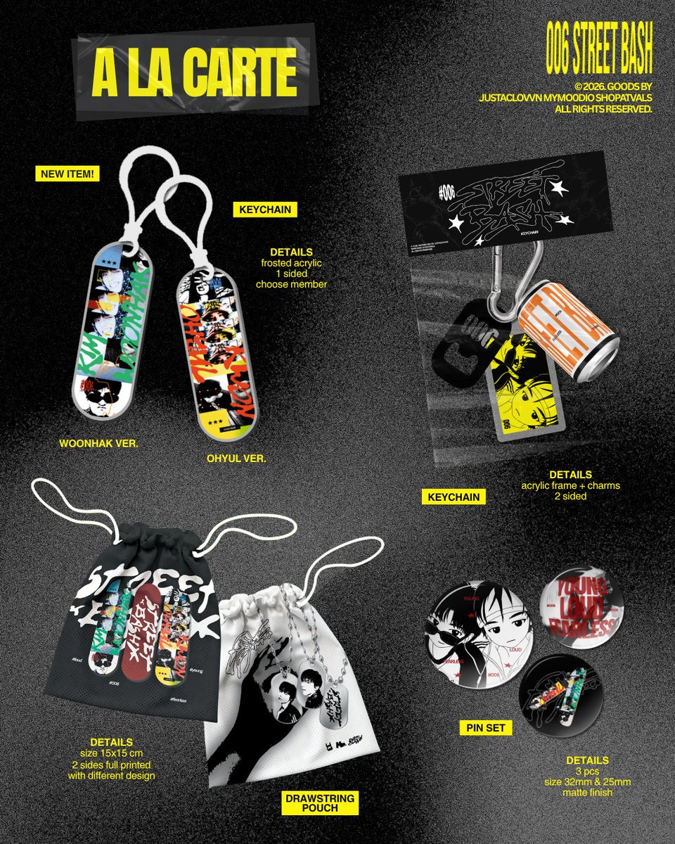 justaclovvn's tweet photo. 𝟬𝟬𝟲 𝗦𝗧𝗥𝗘𝗘𝗧 𝗕𝗔𝗦𝗛 𝗠𝗘𝗥𝗖𝗛
#WOONHAK AND #OHYUL

pre-order 4 - 10 sept 2026
link p.o. https://t.co/BeRFTBqGfX

GO GET A FREE CUP FOR THE FIRST 15 "BUNDLE SET" BUYERS! https://t.co/Ux183EcsFs
