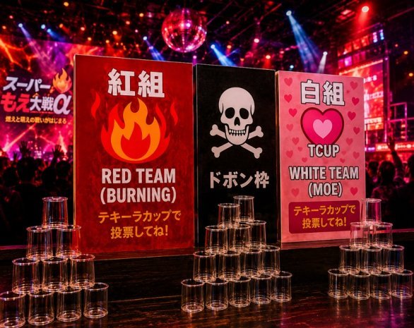 r_alchemi_info's tweet photo. 【 アニソンDJBAR あるけみっ!! 】

9/5(土)

第3次 スーパーもえ大戦α
～燃えと萌えの戦いがはじまる～

「BtoB」スタイルの燃えVS萌えのアニソンDJイベント🔥🩷
#スーパーもえ大戦α
#もえもえ

詳細はツイプラ＆画像にて⬇️
https://t.co/4ja68Yvwfn

ご来店お待ちしてます✨

#両国あるけみ https://t.co/NdX8YfS105