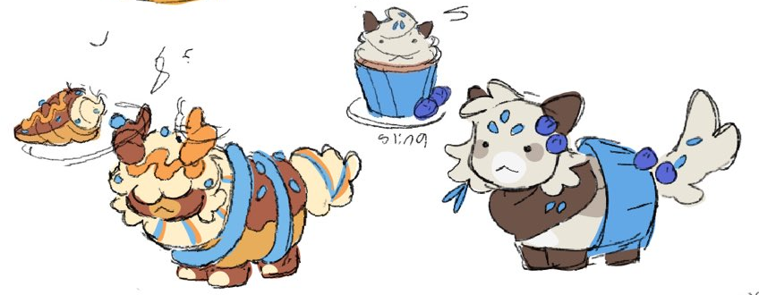 angelspamton's tweet photo. oomfs by chance do any of you have front and side profiles of these little beans in game https://t.co/LwKKRlClPL