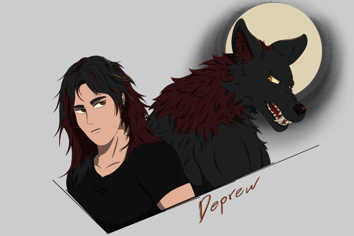 Deprew3's tweet photo. Human version of my fursona (Maybe I'll make changes to him later) https://t.co/qrFqpFJQpK