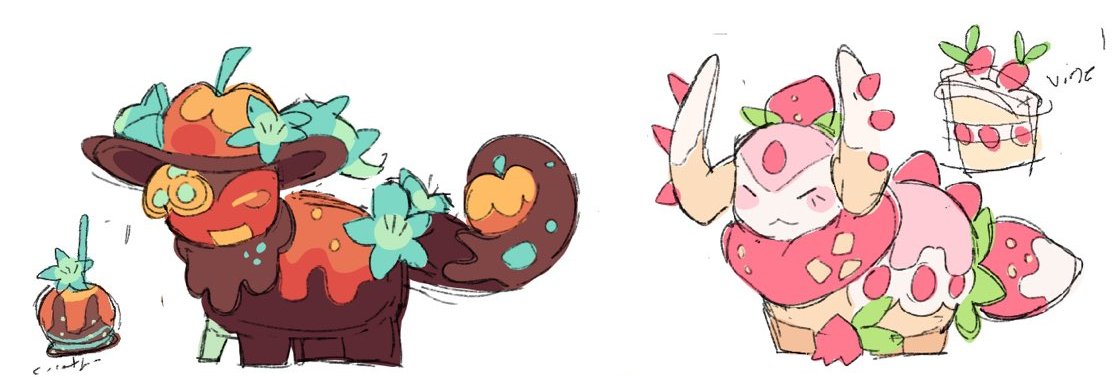 angelspamton's tweet photo. oomfs by chance do any of you have front and side profiles of these little beans in game https://t.co/LwKKRlClPL