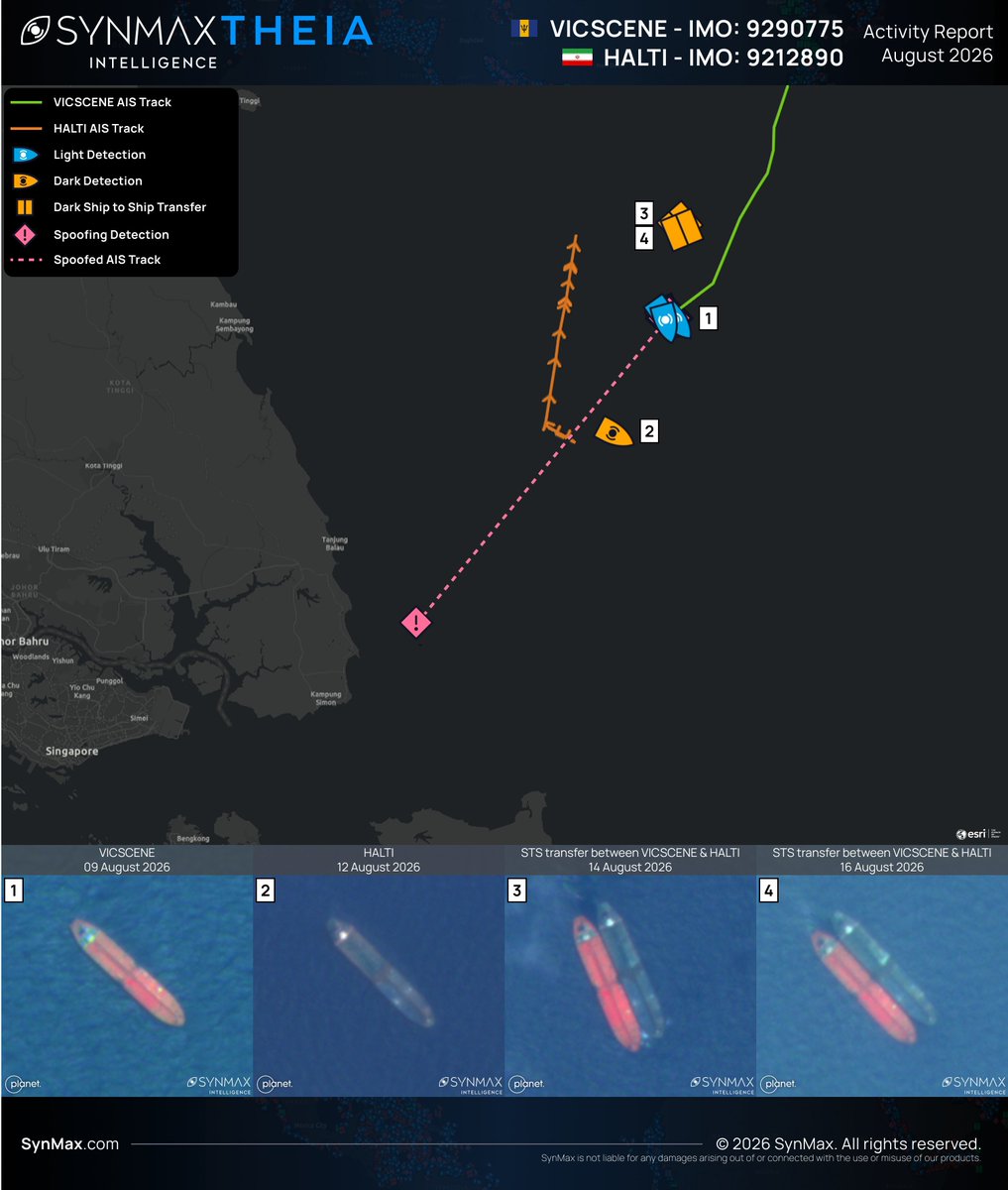 kap_investings's tweet photo. I’ve been thinking about the $SATL + SynMax Maritime partnership... and maybe it’s bigger than I initially thought 🔥🚀

If you scroll through @SynMaxInt’s profile, you’ll notice that they mostly showcase imagery from $SATL and $PL.  That suggests both are currently among the best-positioned players to provide the satellite imagery infrastructure the industry needs.

We already knew Planet had the strongest position, but this partnership also highlights something I find increasingly interesting about Satellogic’s position relative to the market leader.

What’s particularly interesting is how SynMax uses them... 👀

When showcasing Theia, SynMax typically uses $PL imagery as the reference on its demo platform. That makes perfect sense since Planet has by far the largest operational constellation and has been delivering daily imagery at scale for years. There simply aren’t many alternatives that can match that coverage today.

But when SynMax wants to showcase high-resolution imagery, Satellogic keeps appearing. And I’ve noticed $SATL imagery becoming increasingly prominent across their posts.

My interpretation? SynMax uses Planet because, today, there’s simply no alternative with Planet’s scale and coverage. But they seem increasingly interested in what Satellogic can offer, and they see Merlin as a very interesting opportunity. 

The combination $SATL could offer with Merlin + NewSat could become very interesting:

Planet Labs-like daily remapping + significantly higher resolution.

That’s compelling.

Does this mean SynMax will eventually move its entire infrastructure to $SATL? Probably not. But I wouldn’t rule out Satellogic becoming a much larger partner over time. That’s the bigger takeaway for me.

SynMax is a good company that can help $SATL scale revenue, maybe not the largest one out there in the market, but this partnership is another data point supporting the idea that Satellogic can actually take market share in strategic Earth Observation.

I want to know more about how the revenue will flow between Satellogic and SynMax through this partnership, but...

the interesting part isn’t just how much revenue SynMax can bring to $SATL, it’s what this partnership says about where $SATL can go from here.

---
NFA. DYOR.