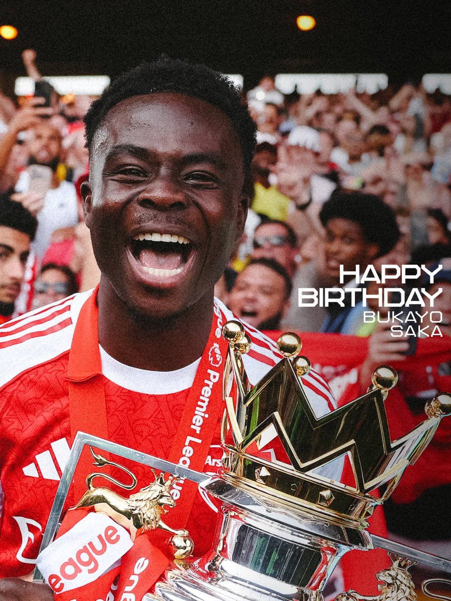 StephycrownP's tweet photo. Am an Arsenal for Life 😍
Happy birthday Saka
@Arsenal https://t.co/MORv7zwd0w