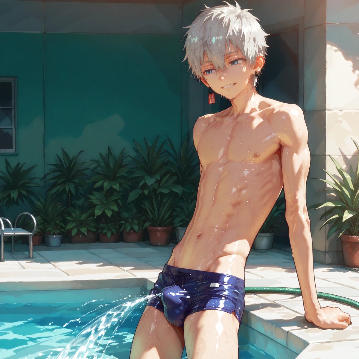 crat20250427's tweet photo. No 1080_サマープール_Summer pool_#_9(200PIC)
#AI #筋肉 #二次創作 #少年 #マッチョ #デカマラ #腐向け #スリ筋 #競泳水着 #競パン #水着 #ビキニ #夏
#源功 #minamoto
#yaoi #gay #muscle #boy #BL #NSFW #nude #ass #BDSM #bara #AIart
#swim #bikini #summer https://t.co/QAbbypLncn