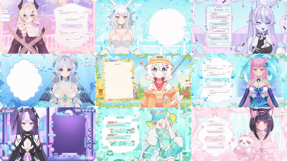 vaelyatelier's tweet photo. ‼️ BIG FREE OVERLAY RAFFLE 💗
To thank you for the amazing support and for 8k+ sharkiiies, here is a new GIVEAWAY ! 🎉
3 winners will be selected this time, check the description !

⁉️ How to join :

➔ Follow me ( @vaelyatelier )
➔ ♡ + ↻
➔ Drop your PNG or Theme

➔ Optional : Tag friends

Good luck to all those who will join and thank you again so so much for your awesome support ! ♡ 💗
(Draw on 24th October at 10 AM UTC+2)

#Vtuber #VtuberUprisings