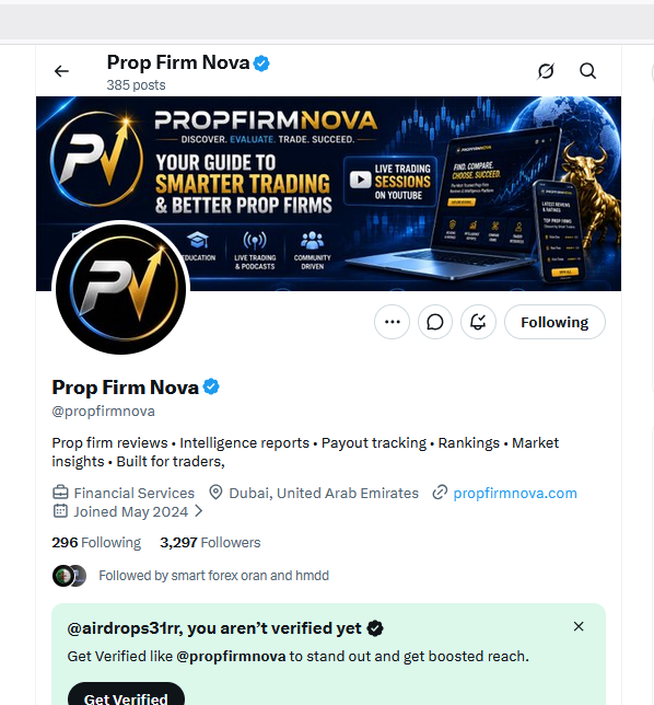 airdrops31rr's tweet photo. @propfirmnova @BlueberryFunded done   @SilambarasanTR_ @trader1sz https://t.co/fBw78AuQng