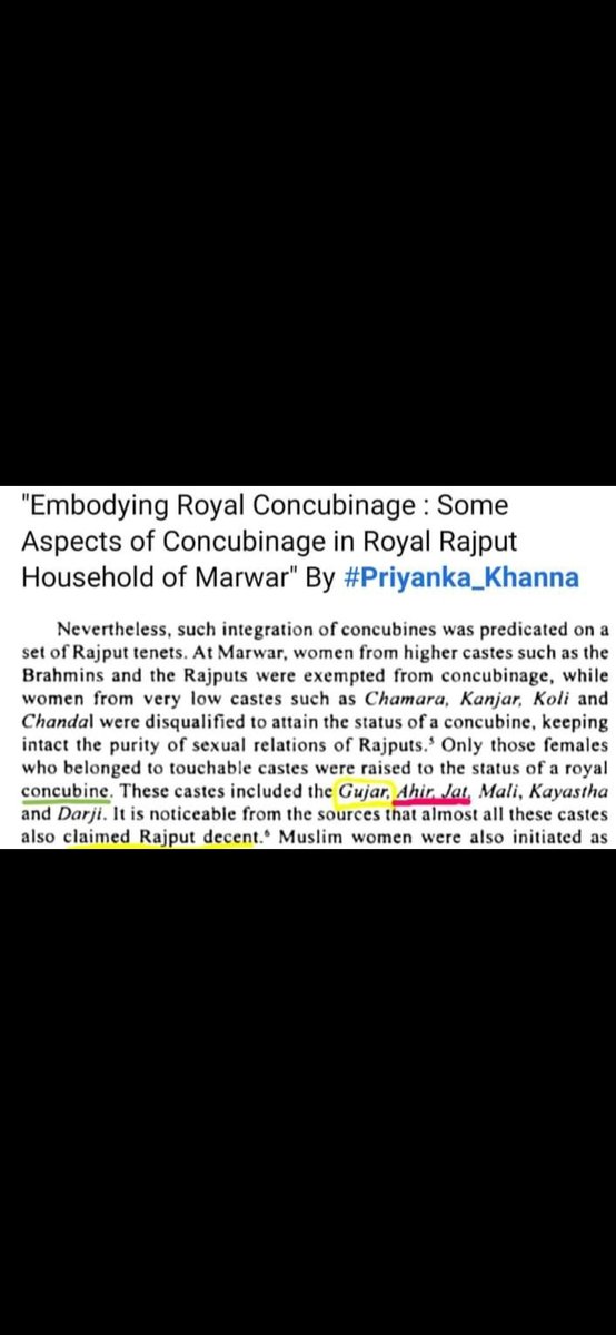 rajputra366's tweet photo. @REAL_AHEERS @P79808Chatrala bhati rajputs had many ahirnis for there own harem and mughal harem https://t.co/ilmIRwhA5u