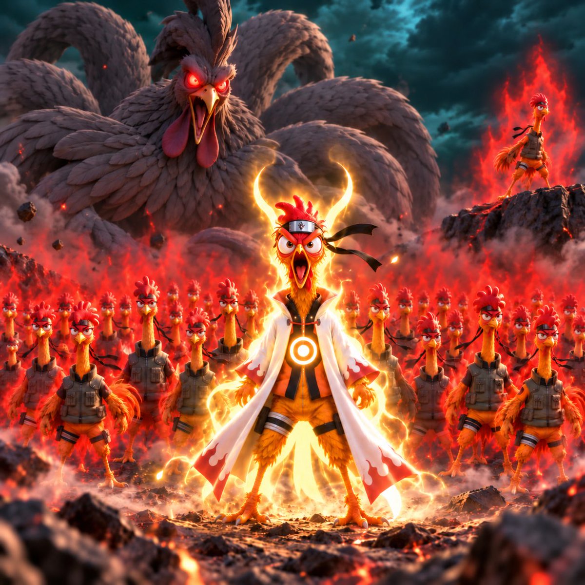 PanicPolloSOL's tweet photo. The moment the entire flock carried the same fire, it stopped being one Pollo’s fight.

Some will just see chickens.

The ones who understand & KNOW this scene,  will see exactly what we’re building.

IYKYK. 🐔🔥

Come join the movement. The flock is waiting. 🚨

$POLLO

🌐 https://t.co/W2sbZPDR2I
💬 https://t.co/7aYfDqoFZx

CA: B47FKb2ST6kRXrNNXqXoM3XvTcLVuLVzLJPjchy7pump