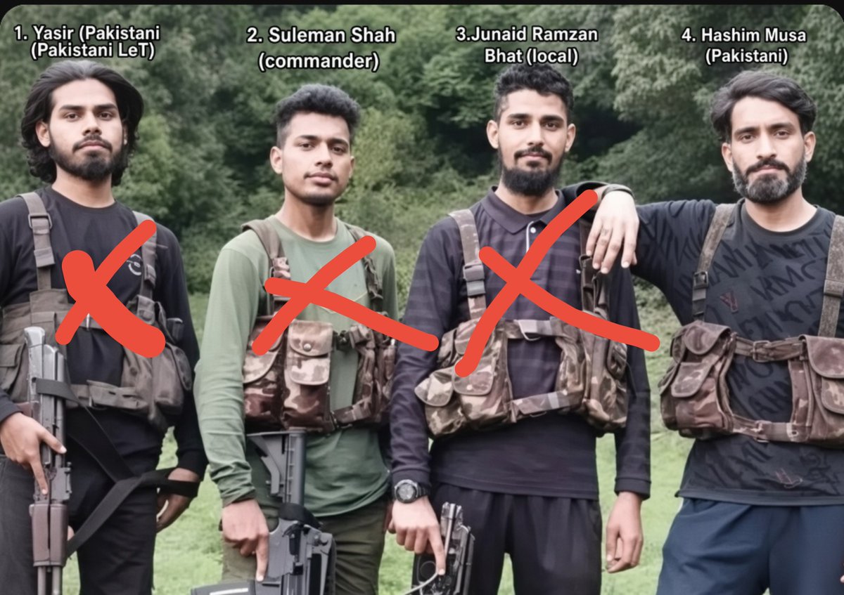 AHIRSTAN's tweet photo. All three are killed by Indian Army https://t.co/vKTSwzwASl
