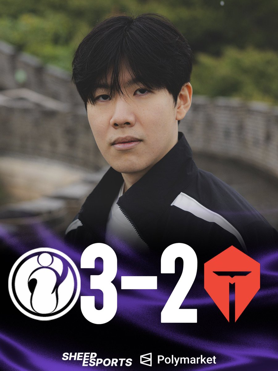 Sheep_Esports's tweet photo. INVICTUS GAMING 🇨🇳 ELIMINATE TOP ESPORTS 🇨🇳 FROM THE LPL GRAND FINALS BRACKET WITH A 3-2 VICTORY

Top Esports 🇨🇳 will continue their path to Worlds through the Regional Finals

Team WE is IG’s next opponent! https://t.co/aV1ivKFs8w