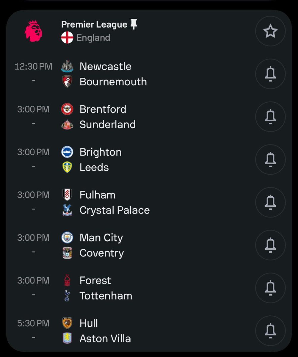 BarcaByPreye's tweet photo. Today’s Premiere League and La liga Matches 💯🗓️. I’ll see what games i can cover https://t.co/cW00yezPcY
