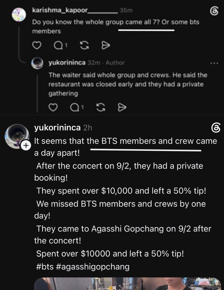 lvthvkook's tweet photo. - Whole crew and all Bts members were there.
- A member along with jm even posted a pic.

-But according to jokers logic : the post got 13 likes so jeekook is real and tkkrs are villains😭cause their ship never hangs out in prvt https://t.co/2J34SJWpET