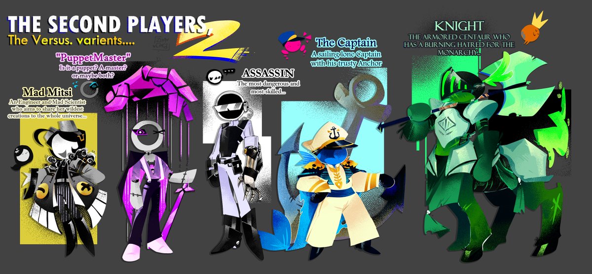 Zim_Card's tweet photo. Versus Varients: Second Batch concepts!

#AlanBecker #Animationversus #Animatorvsanimation https://t.co/4eqV3Ey33P