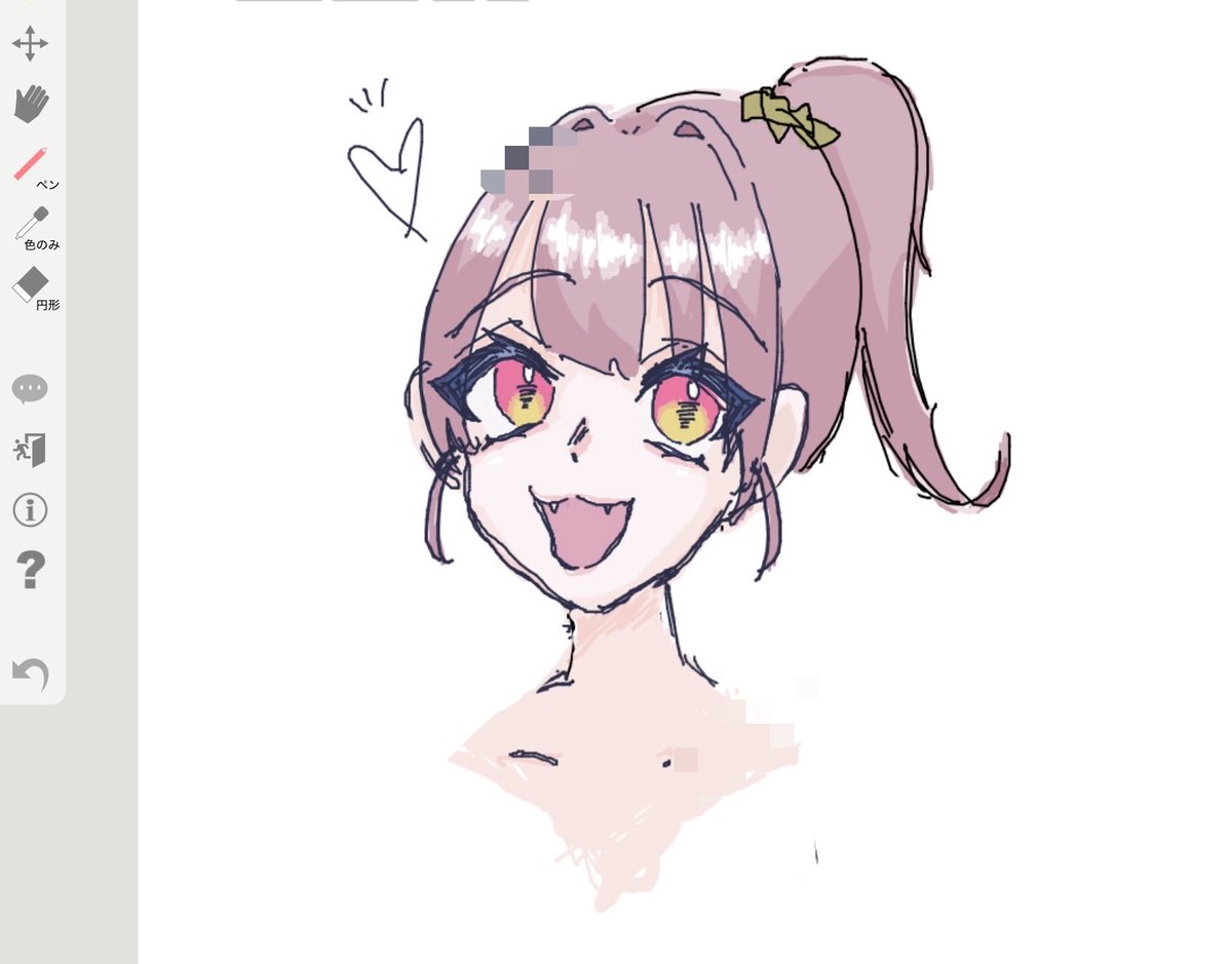 Tooro_o0's tweet photo. 絵チャってなんか1番上手く書けちゃう😳
このイラスト夜中3時くらいに描いてて、その時天才だと思ってたけど朝起きてシュンとなる現象起きた
てか色塗らない方が上手く感じるのもなんなん https://t.co/y1SSnfGK5k