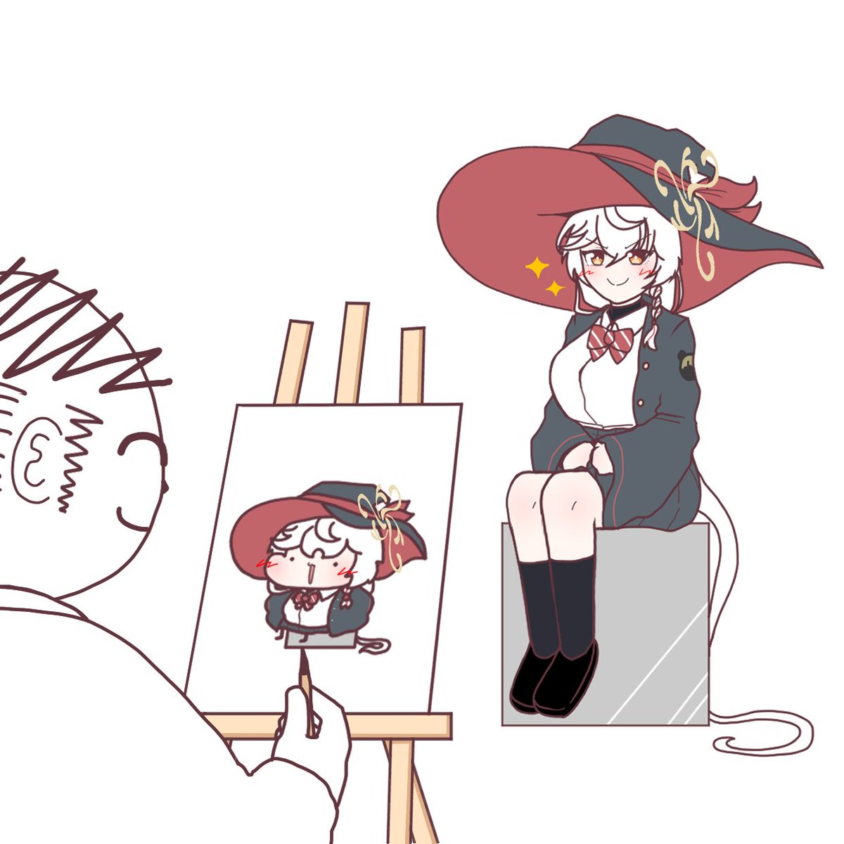 property_94's tweet photo. 제 그림 인기 탑4는 모두 에리다요가 차지했다요 https://t.co/97JKuMPoZV