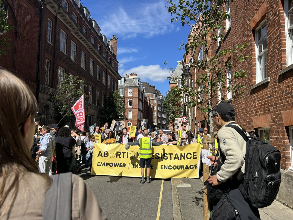 March4LifeUK's tweet photo. Britain’s young people have come out in force for today’s March for Life!
#MarchForLifeUK #WhyWeMarch https://t.co/D6Ys9BjPDk