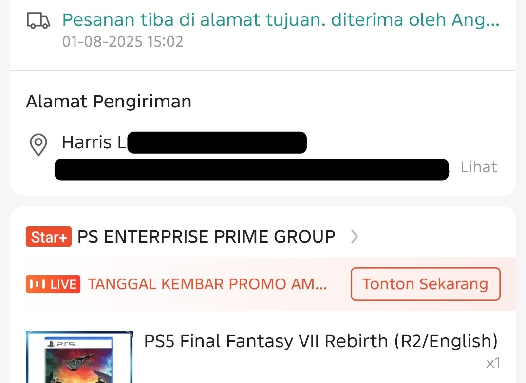 harriswull's tweet photo. waduu relate pak
paket tiba 01-08-2025, sampai sekarang segel belum dimainkan wkwk https://t.co/5jY4lyJHoW
