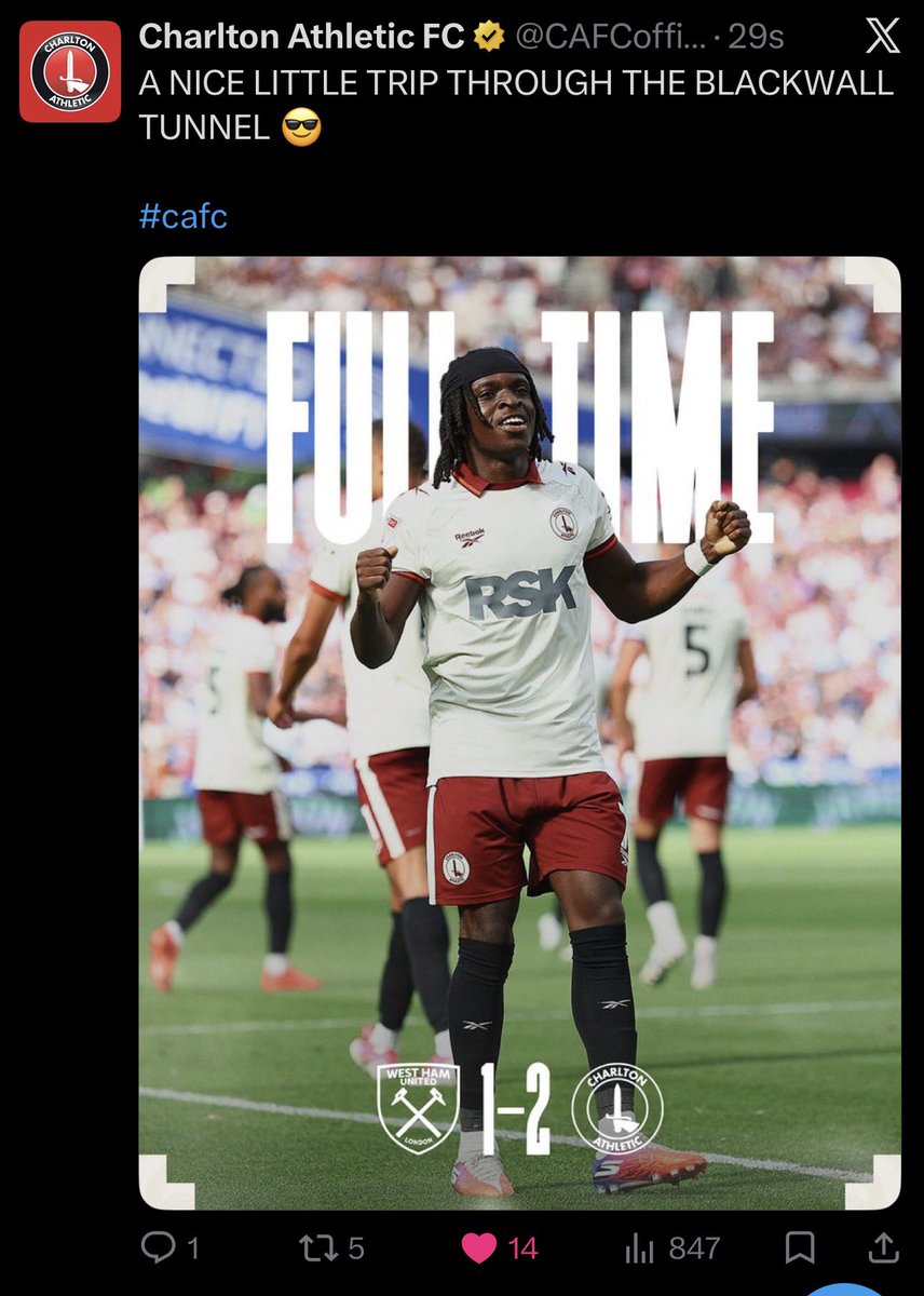 ReflexSwift23's tweet photo. @WestHam_Central @CAFCofficial Almost as close as this https://t.co/4bsjDhhGEH