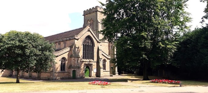 BrianWard100's tweet photo. #OTD 5 September 1844

The parish church in Beeston, near Nottingham, was reconsecrated by the Bishop of Lincoln. A special train ran from Nottingham for the occasion. The church has medieval origins but was largely rebuilt by Sir George Gilbert Scott

#Beeston #Nottingham #Notts https://t.co/er3njI967P