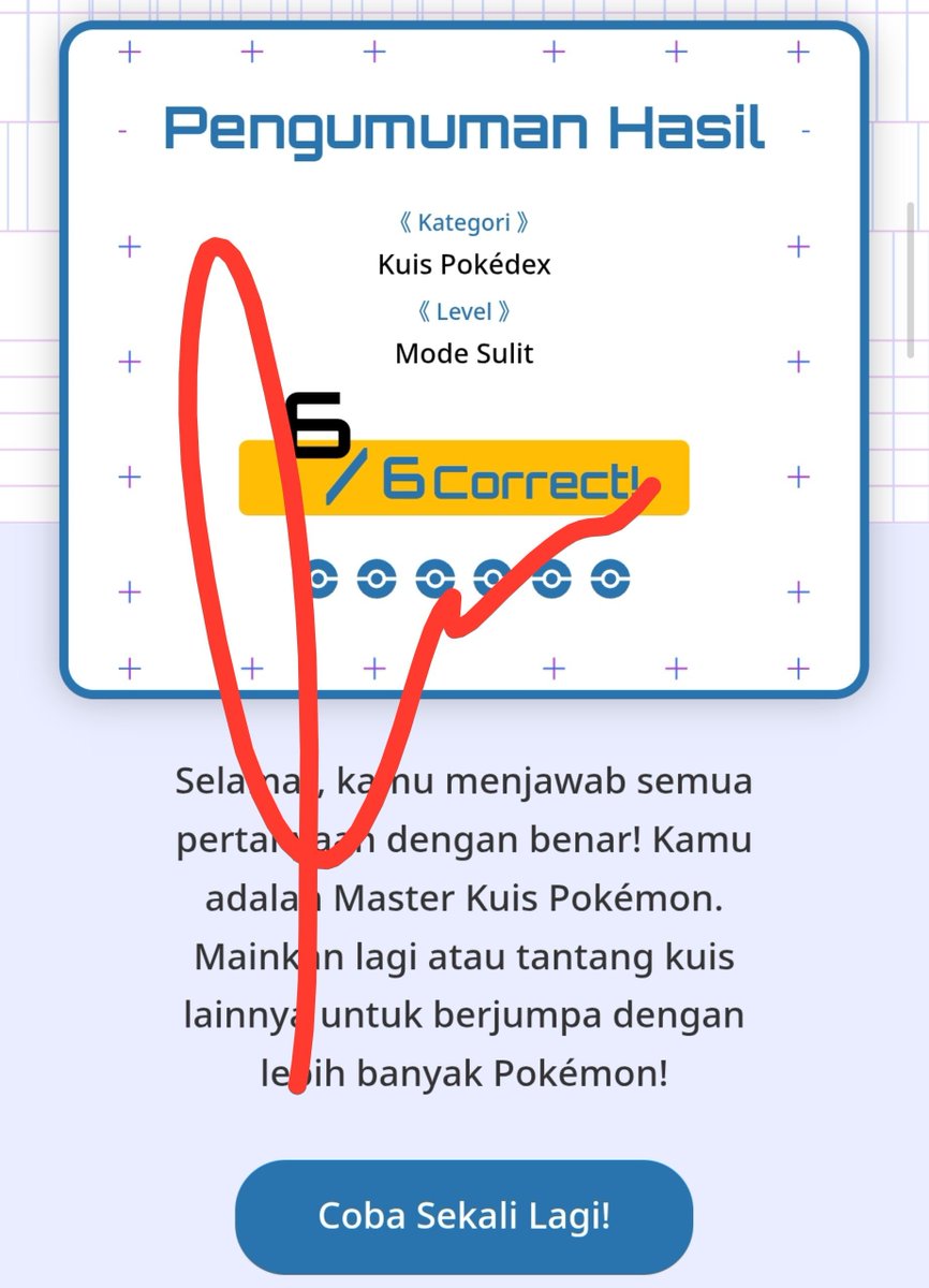 pokeCHRISTD's tweet photo. @trSATOSHII 2 percobaan https://t.co/8NGaxB4bwQ