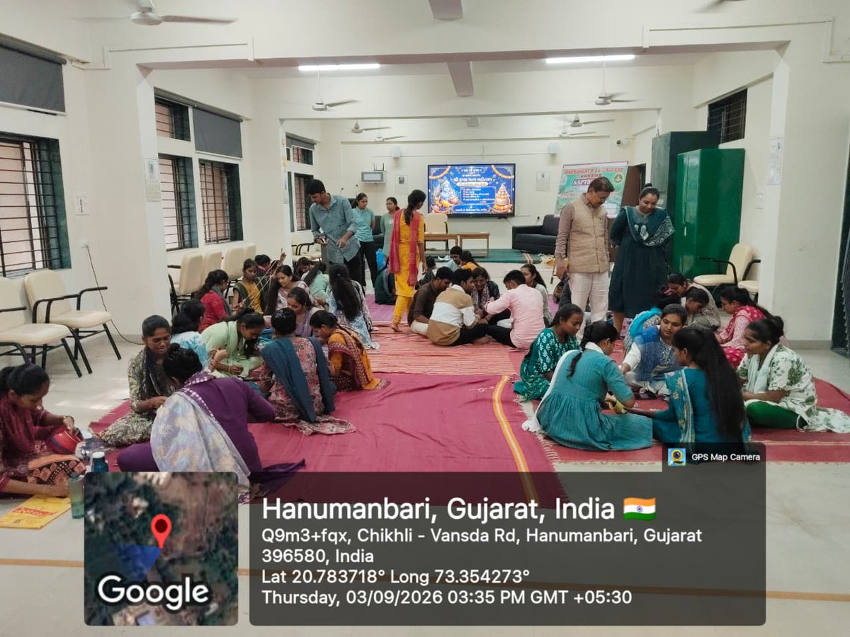 gbedvansda's tweet photo. 🦚 Krishna Janmashtami Celebration 🦚
Government B.Ed. College, Vansda celebrated Krishna Janmashtami with great enthusiasm on 3 September 2026. https://t.co/K1Eu98d0Ys