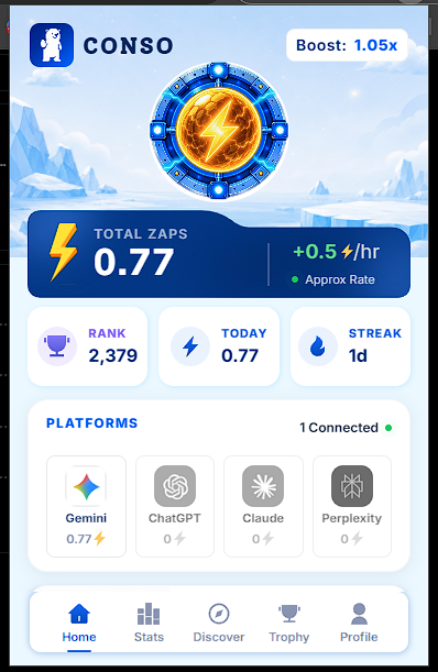 luciihere's tweet photo. Installed the @conso_xyz extension to consolidate fragmented digital identity. Social, gaming, and on-chain signals parse into a unified Consumer Passport via Info-Fi mechanics. Verifiable data structuring bypasses synthetic noise for direct data monetization.

comment "referral" https://t.co/UtxDh7JnfF