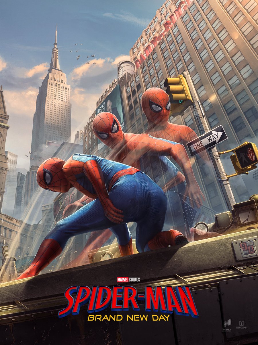 sixoleau's tweet photo. 🔗 Spiderman Poster PSD AVAILABLE on Patreon  

Before 🎨 / After 🎨 https://t.co/lgoJ3fntpU