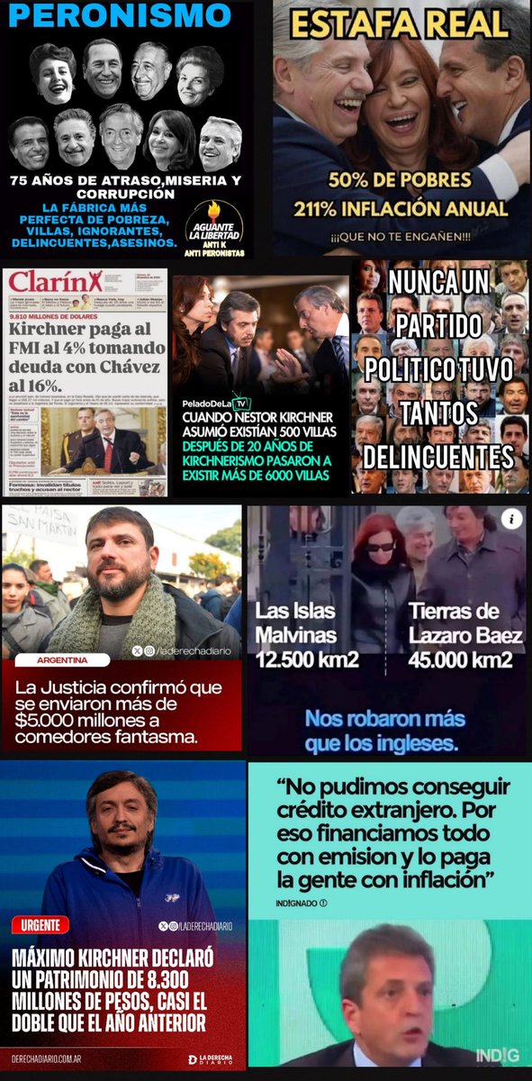 AngelXzon's tweet photo. @Rafael40424067 Já!, já!, já!, já!, já!, já!, já!, já!, já 😂😂😂

Lo único que puede haber dejado la chorra CFK y su banda, son toneladas de pirita y espejitos de colores, todo compatible con su pobre militancia de ignorantes que solo ven lo que el patria les dice que vean...🤔💭👇 https://t.co/jk5hc89cxQ