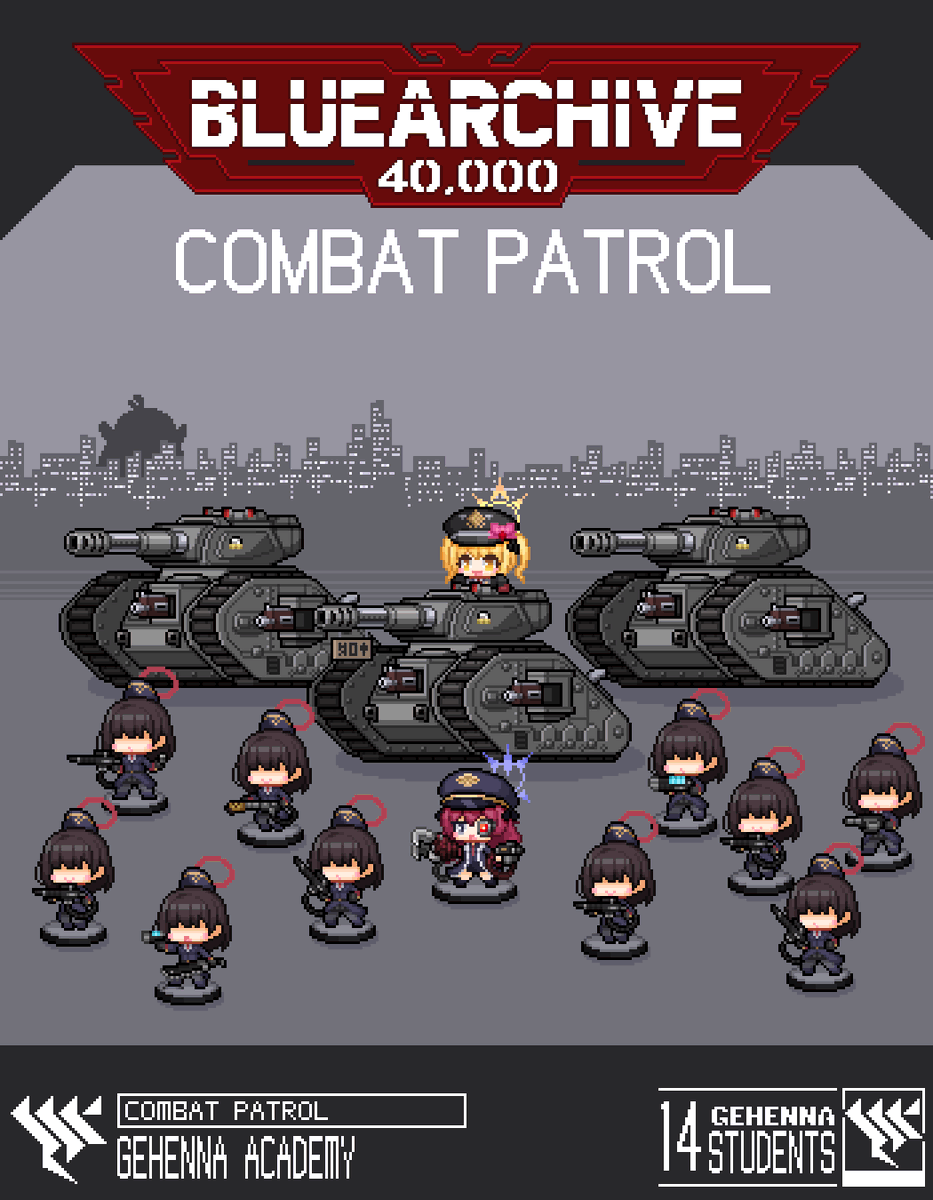 3reforged's tweet photo. COMBAT PATROL : GEHENNA

#ブルアカ 
#BlueArchive https://t.co/8z0s0NckKg
