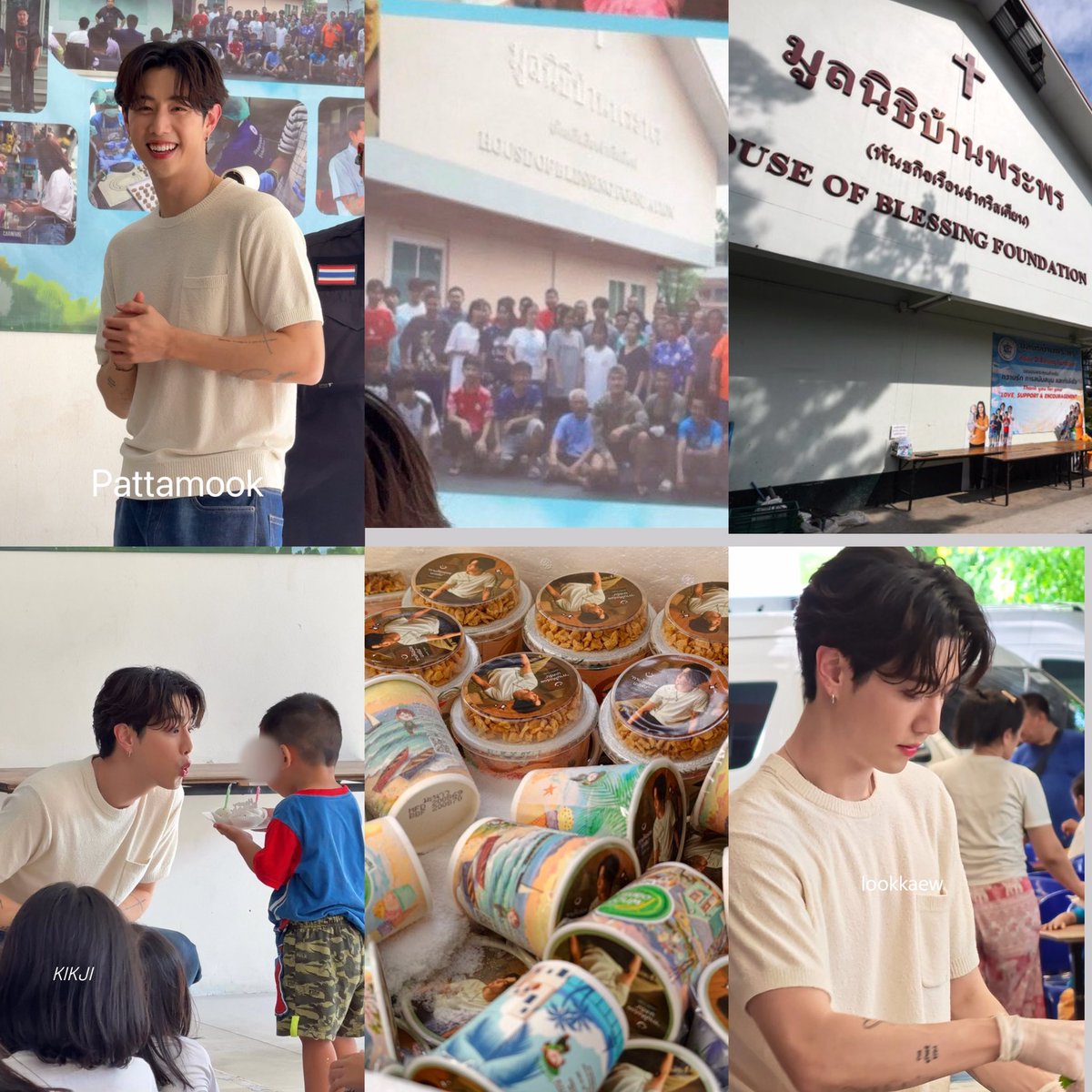 gifzyMT93's tweet photo. เห็นจากรูปด้านหลังพี่มาร์คไปจัดการกุศลงานวันเกิดที่มูลนิธิบ้านพระพร เอาไอศกรีม อาหารไปแจกให้น้องๆเด็กๆด้อยโอกาสที่พ่อแม่อาจจะยังเป็นอดีตผู้ต้องขังหรือยังอยู่ในเรือนจำอะ ฮือออ แสนดีที่สุด รักเธอคับ🥹🤍

#MarkTuanBirthDayCharity https://t.co/5oajF3L3Iz