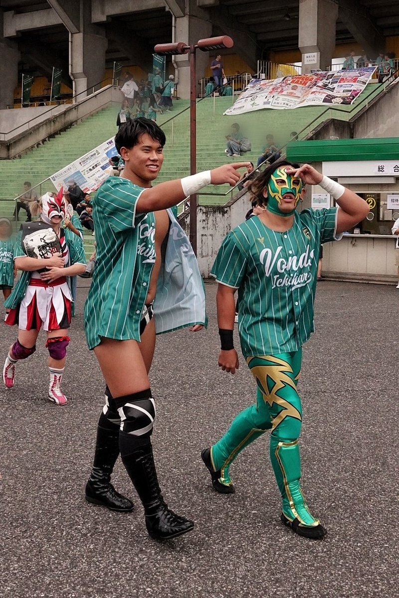 cap_mon_camp's tweet photo. 2026.9.5 #VONDS市原 #BUMPUP
#ボンズ・キッド 選手
#稲畑誠己 選手 https://t.co/PtDmGFVXgN