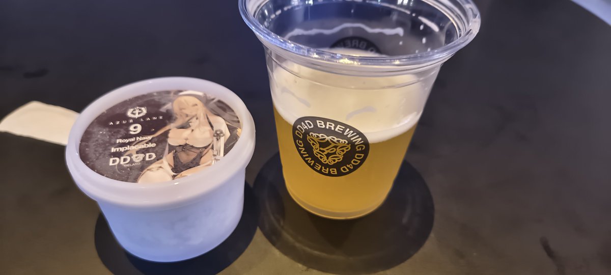 u99_ssn21's tweet photo. ライブ前にエネルギー補給
DD4D BREWINGさんのゆず味ビールでリフレッシュ!
#アズレンMUSI9FES
#DD4D https://t.co/q93Nj34OT5