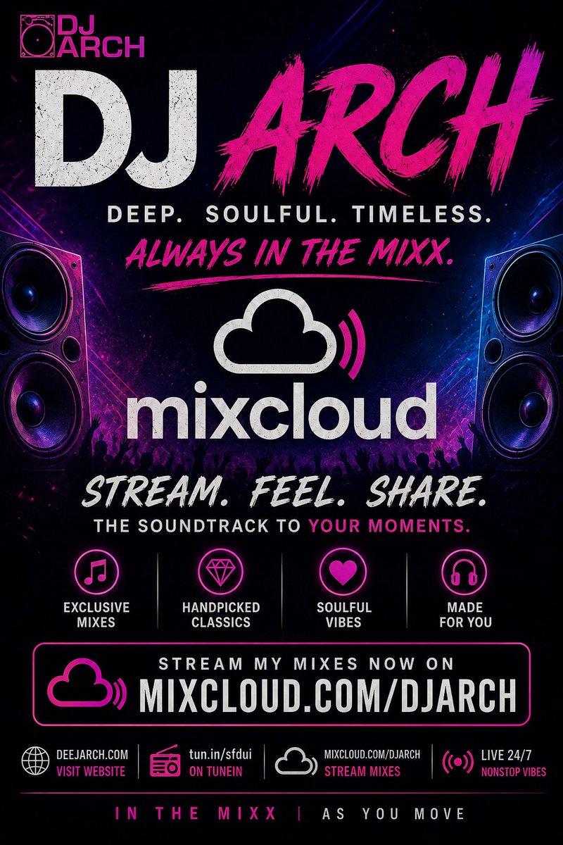 deejarch's tweet photo. 🔥 Discover blends you won't hear anywhere else. https://t.co/xCE1s3MWLo #ExclusiveMix #DJCulture #deejarch https://t.co/oMownHjLnr