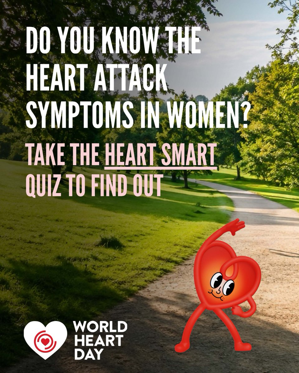 worldheartfed's tweet photo. 600 million people have high blood pressure and don't know it. 

Take our quiz to test your knowledge of the silent signs of heart disease, and find out what you might be missing: https://t.co/zzO2aT1K2o

#DontMissABeat #WorldHeartDay https://t.co/jmd9xiGCaY