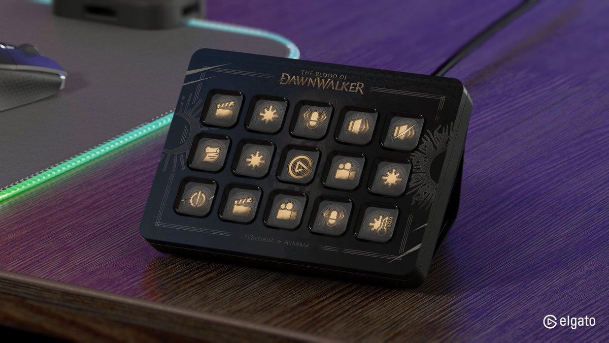 elgatoDE's tweet photo. 🩸 GIVEAWAY 🩸

Wir feiern den Launch von @DawnwalkerGame und verlosen einen Custom Stream Deck mit einem PC Key für The Blood of Dawnwalker.

So kanns klappen:
➕ Folge @elgatoDE und @DawnwalkerGame
❤️ Like und Repost

Gelost wird am 10. September.
Viel Glück!