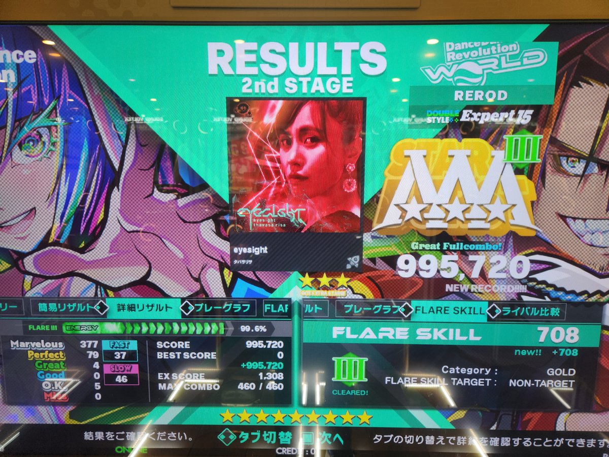 ROD_overground's tweet photo. DP(今は)LV16新規AAA3曲目旅人リラン！15に降格される香りがすごいのでもっと16に対する安定感を身に付けておきたい。
何気にDPLV15もAAAで通せる曲が増やせてきてこれは足龍を経て一皮剥けたというヤツでは？と少し自信になってます。 https://t.co/MeaECu5dZM