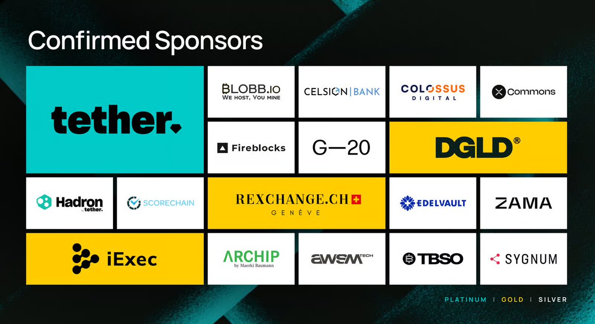 black_presh_'s tweet photo. Happy to see that #iExec $RLC will be at the Geneva gathering next week.🔥
8th September, Nathan at iExec will be live explaining how private computation can help institutions move with more confidence!!
Stay alert for the recordings pls. It’s even better to hear the real discussion after than guess what was said in the room. 🙂↕️