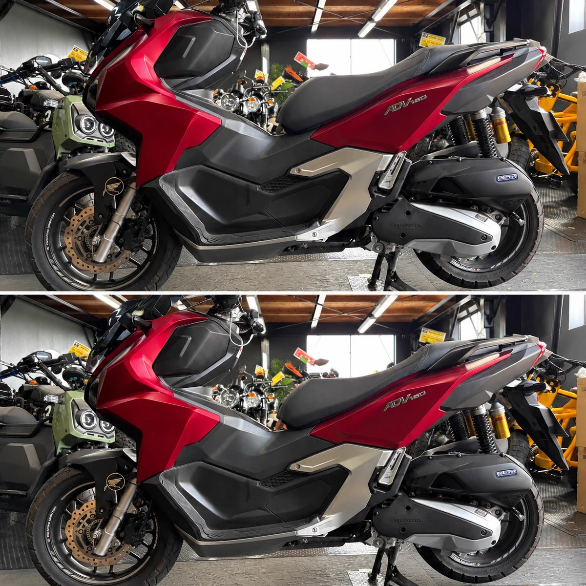 Tokutoyo ホンダ adv150 バイク カーボンシート カスタム ADV150