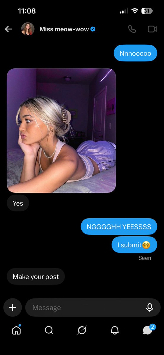 cursed_battler's tweet photo. I got completely bullied again by @miss_meow_wow 

They are clearly so much better than me, I try and try to beat them but I never truly stand a chance 

I’m just a weak winfarm getting humiliated by TikTok sluts and influences whores baiting me into submission 

#wankbattle https://t.co/TN8bDENLpf