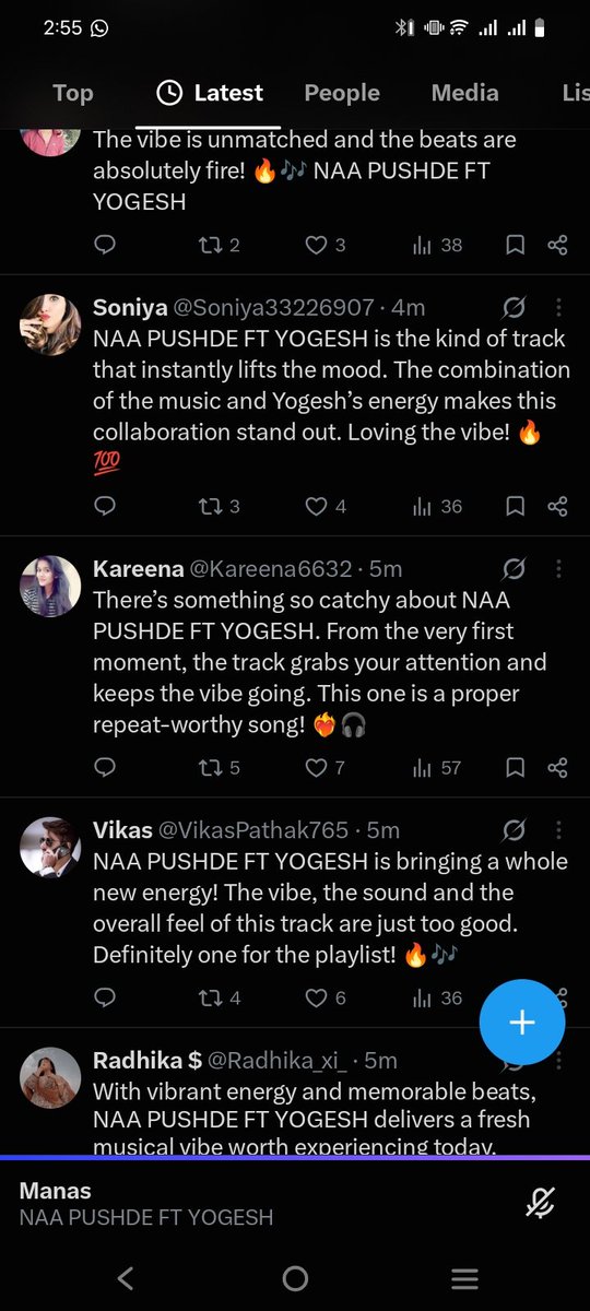 areeba1927's tweet photo. Spam karwa ka bhi kuch nhi ukhad paay humara ! Jisna bhi karwaya shame on you !

NAA PUSHDE FT YOGESH https://t.co/q5VqB7liME