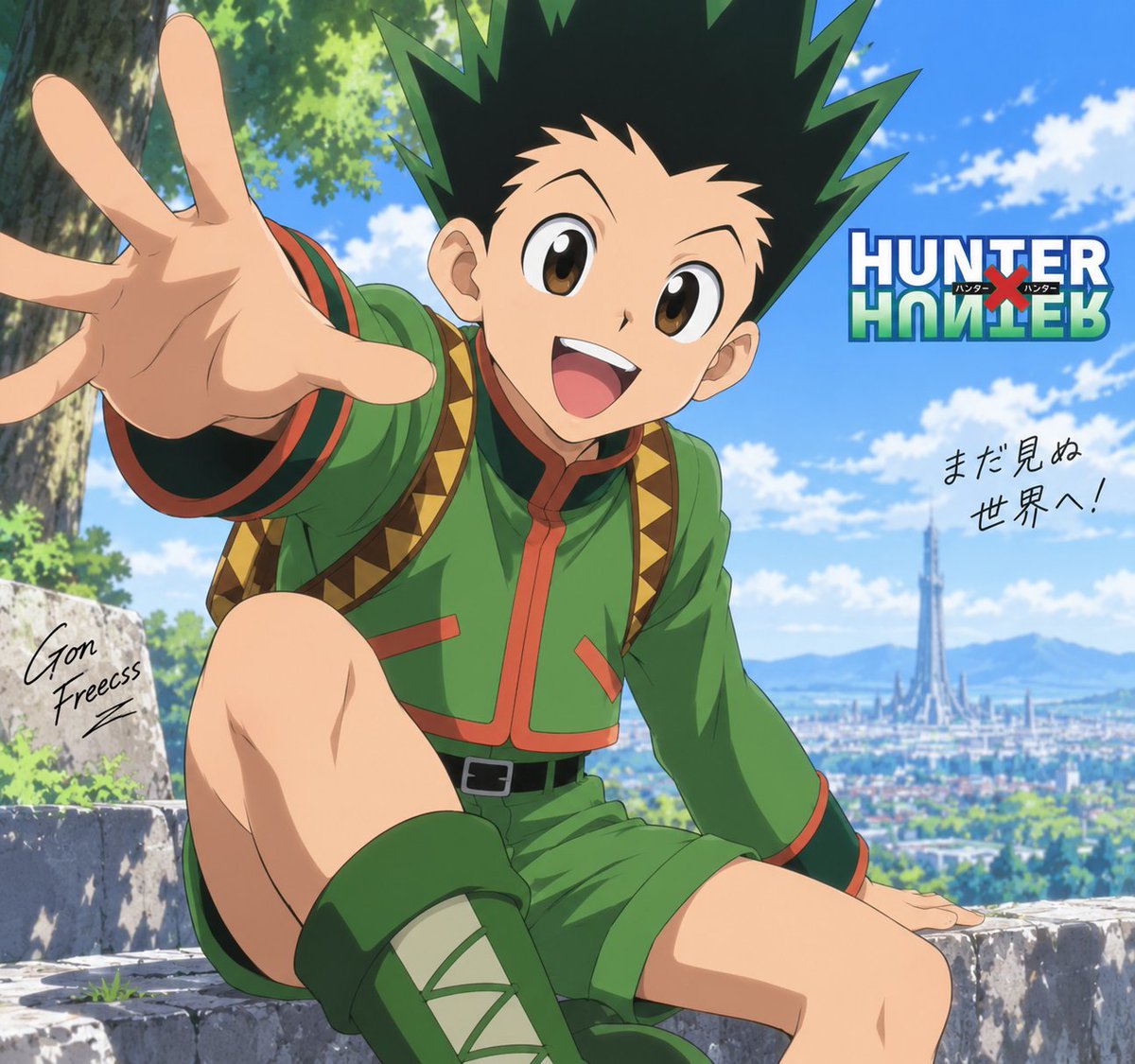vau9431's tweet photo. #AI男子 #HUNTER×HUNTER #ゴン https://t.co/C1He9Y0wzx